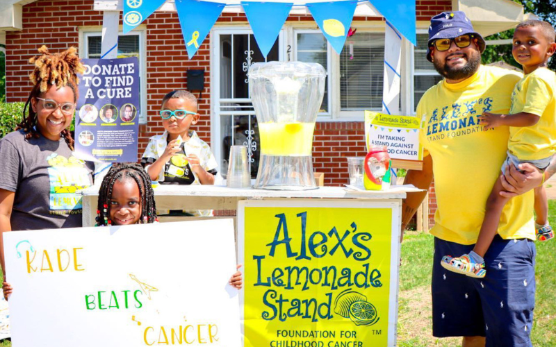 Carrito de Alex's Lemonade Stand